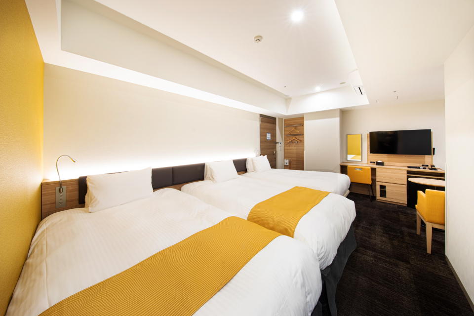 东京都有可供3~4人住宿的房间的酒店