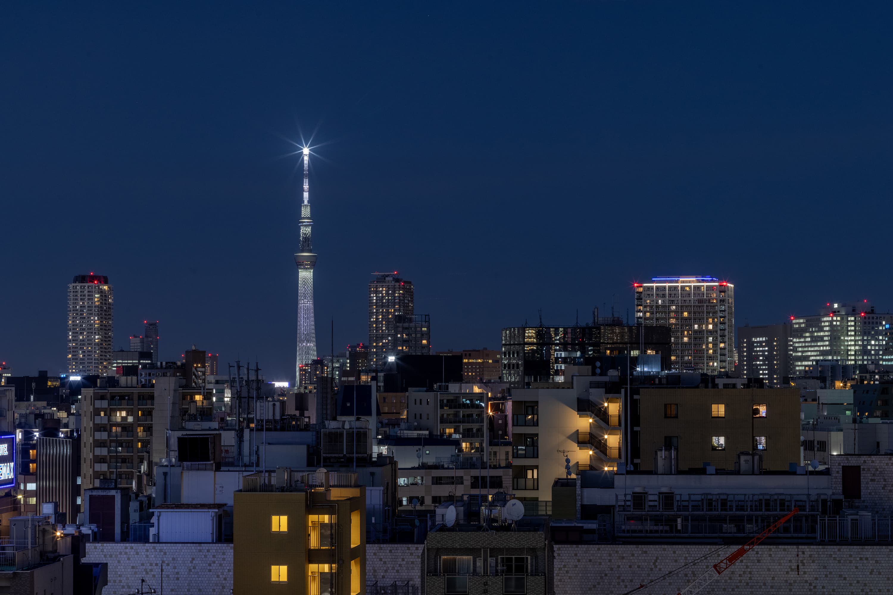 夜景｜京急 EXイン 東銀座