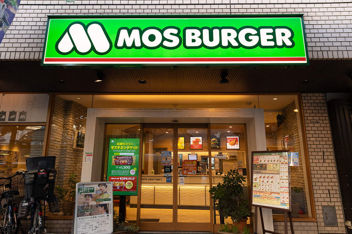 店铺入口｜MOS BURGER Kamata East