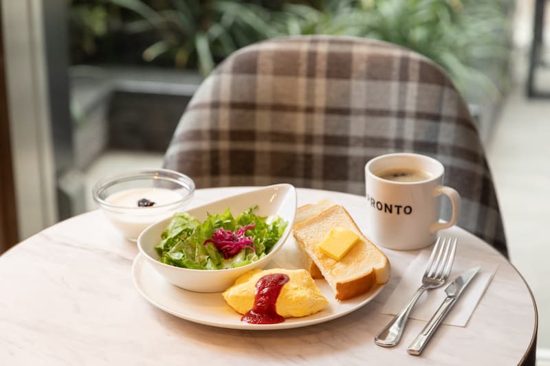 トースト｜PRONTO　日本橋京急EXイン店