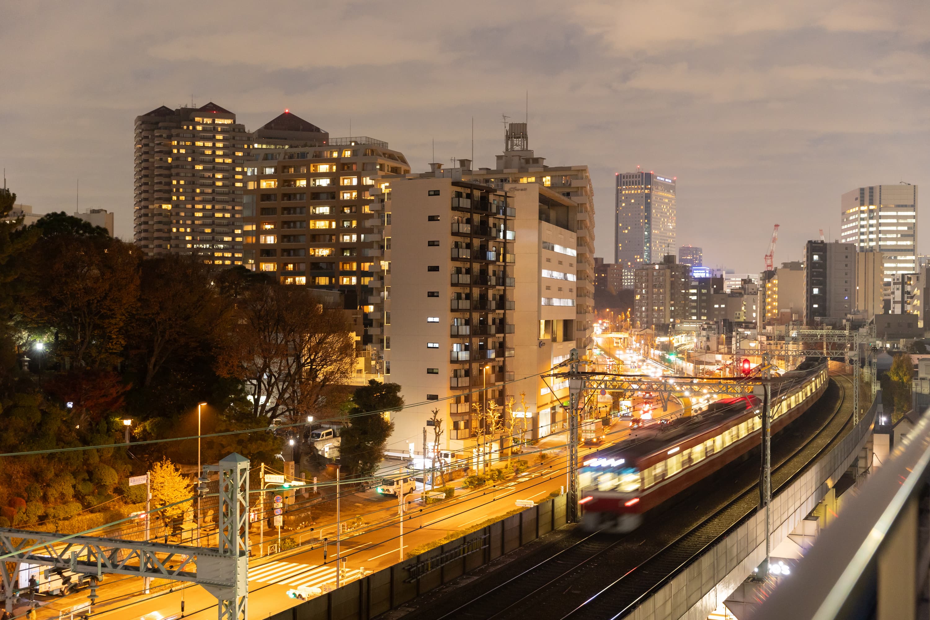 호텔에서 보이는 경치 | Keikyu EX Inn Shinagawa Shimbamba-Station North