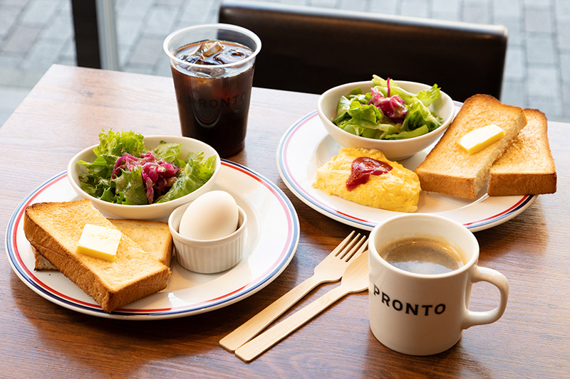 モーニングセット｜PRONTO 横浜京急EXイン店