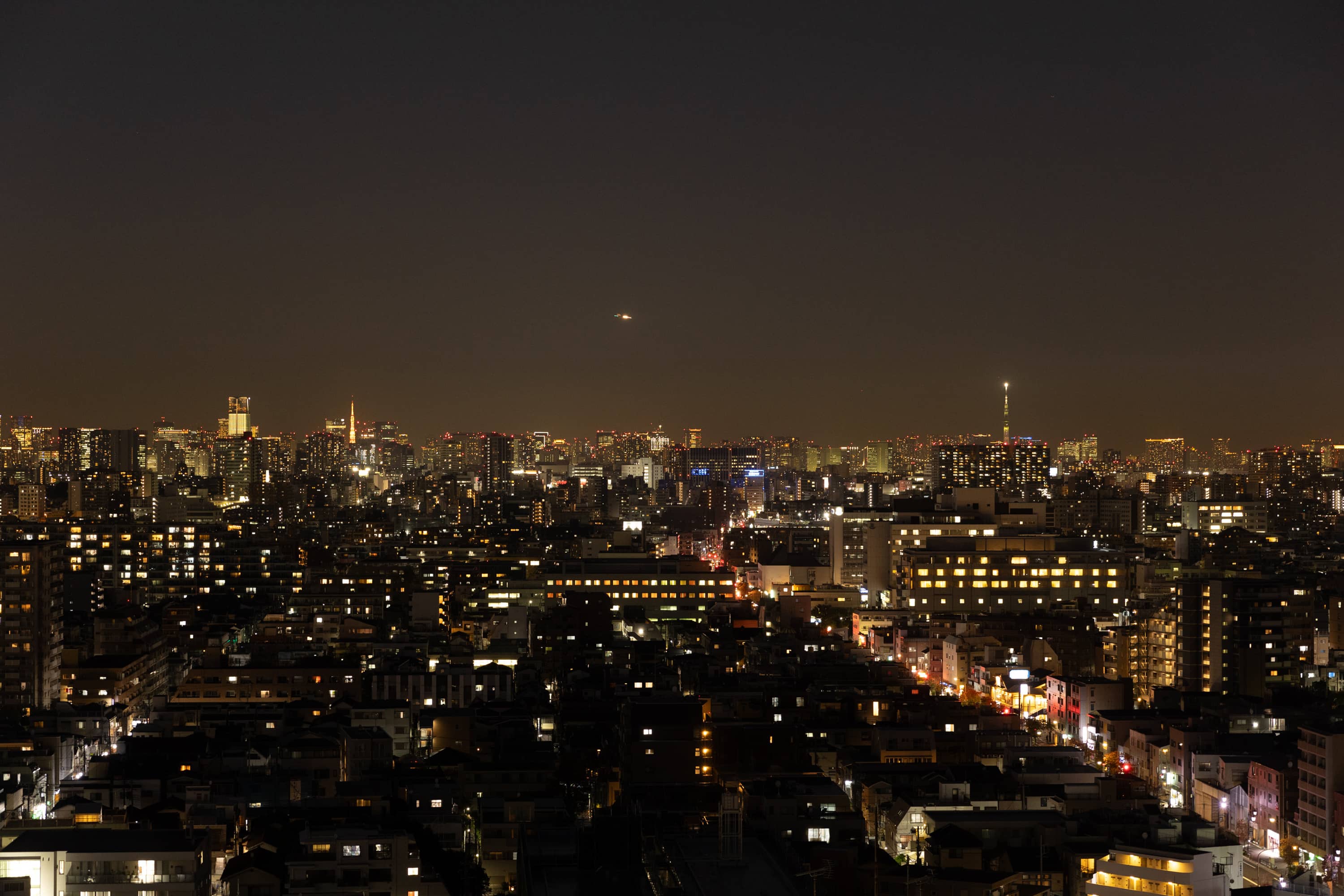 ホテルから見える夜景｜京急 EXイン 蒲田